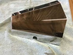 V-twin 42-0317 Chrome Air Scoop Fits Harley Davidson Shovelhead 1975-83 & Flt. Fixed Price $39.99.
