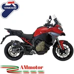 Termignoni Ducati Multistrada V4 2025 Exhaust For Motorcycle Titanium Black. Fixed Price $1129.38.