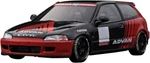Finished Product Ignition Model 1/18 Honda Civic EG6 Advan From Japan 14068. Fixed Price $617.72.