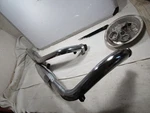 Honda 05 - 07 VT600 Cd Vlx Shadow Deluxe Oem Exhaust System Muffler Sankei. Fixed Price $221.11.