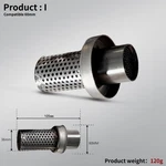 60MM Motorcycle Exhaust Can Muffler Insert Baffle Db Killer Silencer Universal. Fixed Price $19.89.