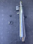 Nos 2001 -22 Triumph Bonneville Left Chrome Exhaust Muffler Pn# T2206485 Sgo #91. Fixed Price $100.00.