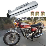 Motorcycle Exhaust Muffler Pipe Silencer Stainless Steel For Yamaha XS650 XS550. Fixed Price $55.10.