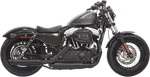 Bassani Xhaust Firepower Series Slip-on Mufflers Black Slash-cut Sportster. Fixed Price $505.99.