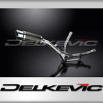 Suzuki DL650 V-strom 2004-2011 Slip 8" Round Carbon Exhaust Muffler Kit. Fixed Price $459.99.