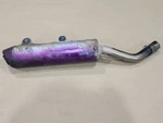 2005 Kawasaki Pro Circuit Exhaust Pipe Silencer Muffler 06 07 08. Fixed Price $84.15.