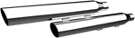 Khrome Werks 3" Hp-plus Slash Down Mufflers Chrome Harley Fxst/flstc/fxcw 07-17. Fixed Price $499.95.