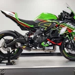 Graves Kawasaki Works ZX-4RR Carbon Low Mount Full Exhaust System 2023-2026. Fixed Price $2099.00.