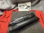 Genuine 14-23 Harley Davidson XL1200 883 Sportster Slash Cut Slip Mufflers. Fixed Price $96.98.