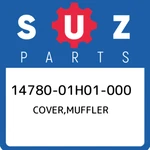 14780-01H01-000 Suzuki Cover,muffler 1478001H01000, New Genuine Oem Part. Fixed Price $228.05.