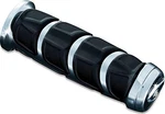 Kuryakyn 6372 Premium Kinetic Handlebar Grips Chrome 1" Pair. Fixed Price $133.99.
