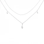 Authentic K18WG Diamond Necklace 0.05CT #260-008-001-8469. Fixed Price $1179.65.