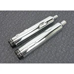 Rinehart Chrome 4.5" Motopro 45 Slip-on Mufflers 500-0110T. Fixed Price $769.95.