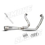 Fit 2006-2011 Harley Davidson Dyna Fat Bob Fxdf Exhaust System Pipes 2-1 Perform. Fixed Price $427.50.