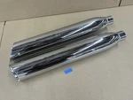 2007 Harley-davidson Flstn Softail Deluxe Slash Out Mufflers 80528-07 Oem. Fixed Price $96.00.