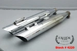 2013 Harley Touring Python Slip Exhaust Muffler Pipe Set Chrome #4220. Fixed Price $189.99.
