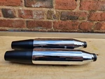 Harley Davidson Sportster 2017-22 XL1200 Iron Black Silencers Pair 64900291 Oem. Fixed Price $219.11.