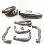 06-08 Yamaha YZF-R6R Yoshimura Exhaust Muffler Silencer Can W/ Pipe. Fixed Price $598.98.