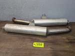 1997-2003 Ducati ST2 Oem Exhaust Muffler Pipe Silencer Baffle Pair Set 57310465B. Fixed Price $600.00.