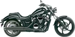 Cobra 4IN. Slip-on Black Scalloped Tip Yamaha XVS1300 Stryker 11-17 2270B. Fixed Price $405.99.