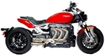 Competition Werkes Exhaust Black Center 2020+ Triumph Rocket 3 #WT2500-BC. Fixed Price $1195.00.
