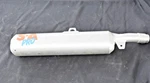 Vtg Yamaha YZ250 1989 Oval Pro Answer Silencer Nos Exhaust Pipe Muffler Arrestor. Fixed Price $199.00.