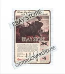1960 Moose Hunting Core-lokt Bullets Ammo Cartridges Metal Sign Gunfirearm. Fixed Price $19.51.