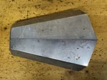 Harley Panhead Shovelhead Flh Vintage Chrome Rear Cylinder Air Cooling Scoop. Fixed Price $54.00.
