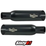 Hayabusa Voodoo Exhaust 2001 2002 2003 2004 2005 2006 2007 Suzuki Black Slip On. Fixed Price $485.99.