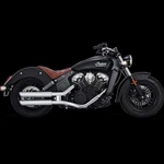 Vance & Hines For 15-20 Indian Scout/bobber Twin Slash 3IN Pcx Slip-on Exhaust. Fixed Price $879.95.