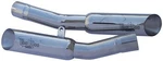 Voodoo Industries Shorty Slip-on Exhaust Dual Polished VEZX14L2P. Fixed Price $530.99.