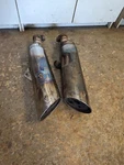 Kawasaki 1985-1990 EN450 454 Ltd Oem Left Right Muffler Exhaust Slip On Pipe. Fixed Price $65.00.