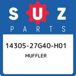 14305-27G40-H01 Suzuki Muffler 1430527G40H01, New Genuine Oem Part. Fixed Price $1265.47.