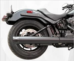 Tab Performance 25-UP Hd Softail 2-1 Slip-on Black Muffler W Zombie Baffle #2205. Fixed Price $294.95.
