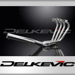 Suzuki GS1100G 1982-84 Complete Delkevic Exhaust 4-1 Stainless Straight Muffler. Fixed Price $410.99.