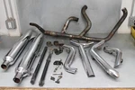 Harley Davidson 2000-02 Heritage Springer Softail Fishtail Exhaust 65679-00. Fixed Price $949.26.