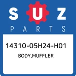 14310-05H24-H01 Suzuki Body,muffler 1431005H24H01, New Genuine Oem Part. Fixed Price $1269.64.