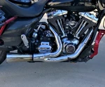 2016 Harley Touring Bassani Shorty 2:1 Exhaust Pipe Kit Road Rage Chrome #4166. Fixed Price $549.44.