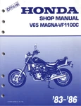 Oem Service Shop Manual 1983-1986 Honda V65 VF1100C Magna Comb Bound. Fixed Price $40.94.