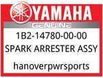 Yamaha Oem Part 1B2-14780-00-00 Spark Arrester Assy. Fixed Price $86.99.