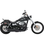 Vance And Hines Twin Slash Mufflers - Black 46845. Fixed Price $527.66.