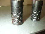 New Shortier Bafles Samson Pipes Exhaust Set 2"DX4"L 60-19A-147-A148. Fixed Price $69.99.
