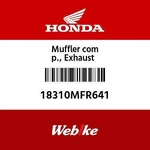 Honda New 18310-MFR-641 Muffler Comp., Exhaust. Fixed Price $1999.00.