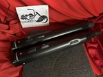 Harley Touring Milwaukee 8 Rinehart 4" Black Slip-on Mufflers. Fixed Price $398.99.