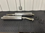 1986-2006 Kawasaki Zg 1000 Concours Delkevic Slip Exhaust Muffler Pipes. Fixed Price $250.00.