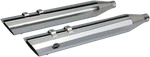 & Cycle Chrome 4" Touring Slip-on Mufflers 550-0695. Fixed Price $562.95.