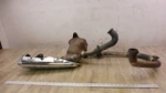 1990 Honda PC800 Pacific Coast H881-13) Exhaust Headers Muffler Pipes Complete. Fixed Price $394.50.