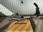Oem 2025 Kawasaki Ninja EX650 Exhaust System Header Muffler. Fixed Price $125.00.