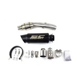Motorcycle Exhaust System Link Pipe Muffler Db Killer For Benelli 302S 2019-2025. Fixed Price $99.00.