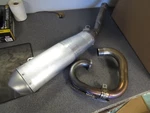 Yamaha Oem Stock Exhaust System & Mid Pipe Marked # BR91. Fixed Price $174.98.